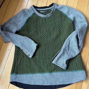 Prana women’s detailed cable-knit sweater, women’s size L